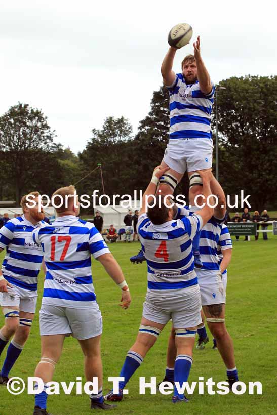 Tynedale v Wharfedale Foresters.  Photo: David T. Hewitson/Sports for All Pics